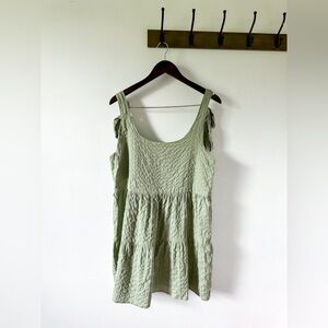 ASOS Shoulder Tie Mini Dress